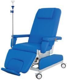 Cheap Hospital Medical Manual Blood Donation/Collection Chair, Reclining Phlebotomy Chair Price