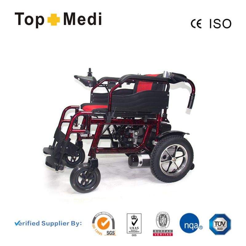Cheapest Handicapped Fold Automatic Power Electric Wheelchair for Disabled