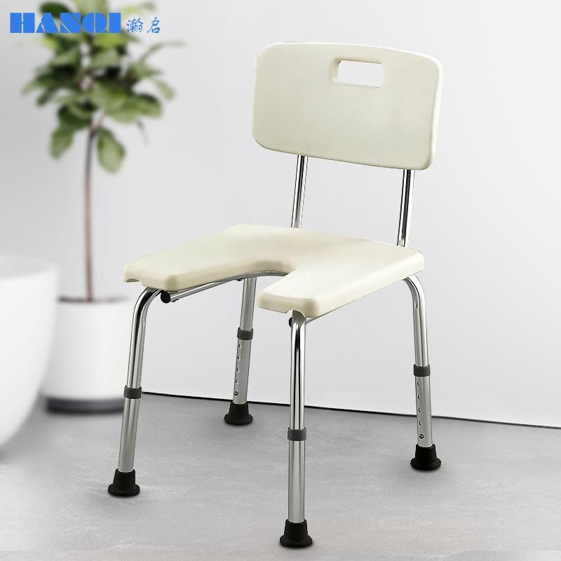 Hanqi Hq506L High Quality Shower Chair with Backrest for Bariatri Adults