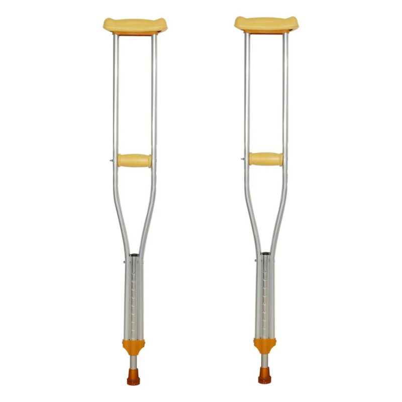 Aluminium Quad Cane Walking Stick Aids Height Adjustable Small Narrow Base