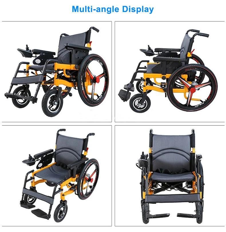 New Ghmed Customized Electric Scooter Disabled Walking Stick Rollator Folding Wheelchair Wheelchairs