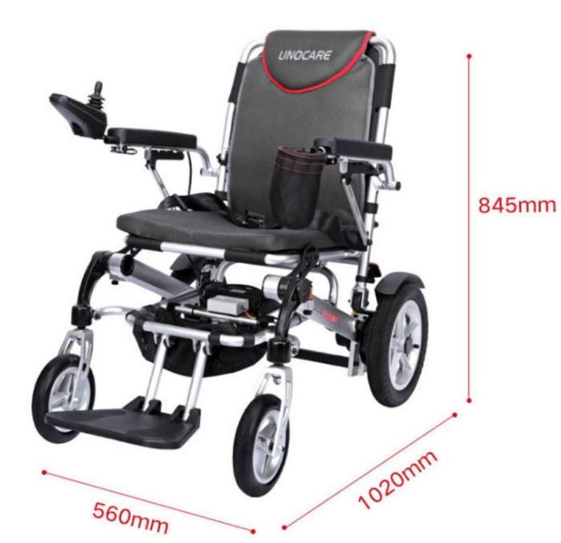 Bluetooth Remote Control Folding Electric Wheelchair