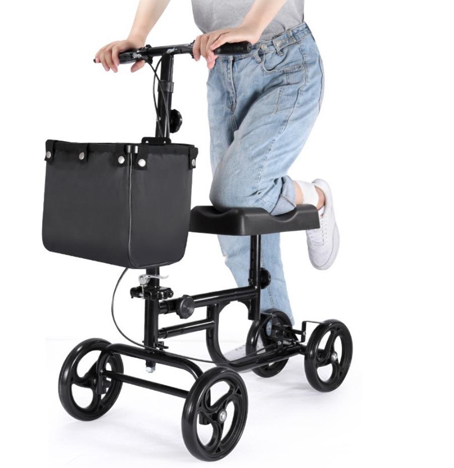 Rollator Walker Foldable Knee Scooter Knee Walker Disabled Scooter / Wheelchair