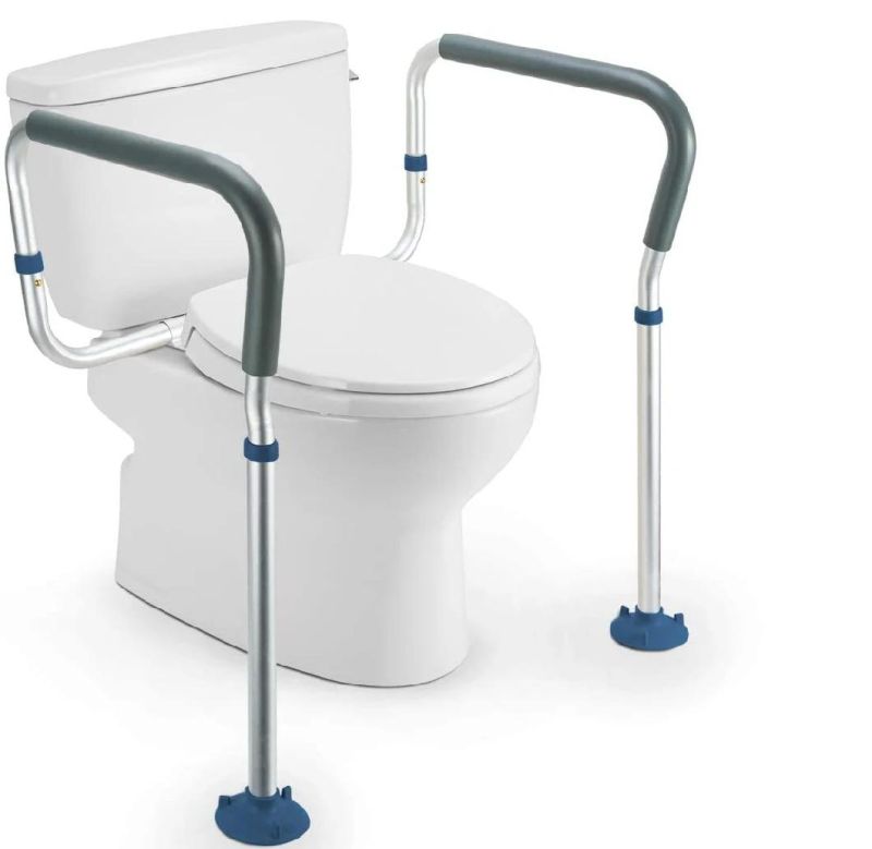 Commode Chair- Toilet Safety Rail, Medical Bathroom Safety Frame