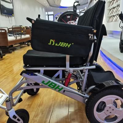 Beautiful Electric Folding Wheelchair Armrest Side Hanging Belt