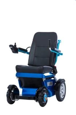 Foldabel High-Strength Aluminum Alloy Electric Wheelchair for Elderly