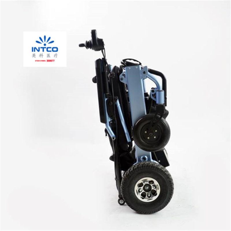 Compact Motrized Folding Handicapped Power Electric Wheelchair