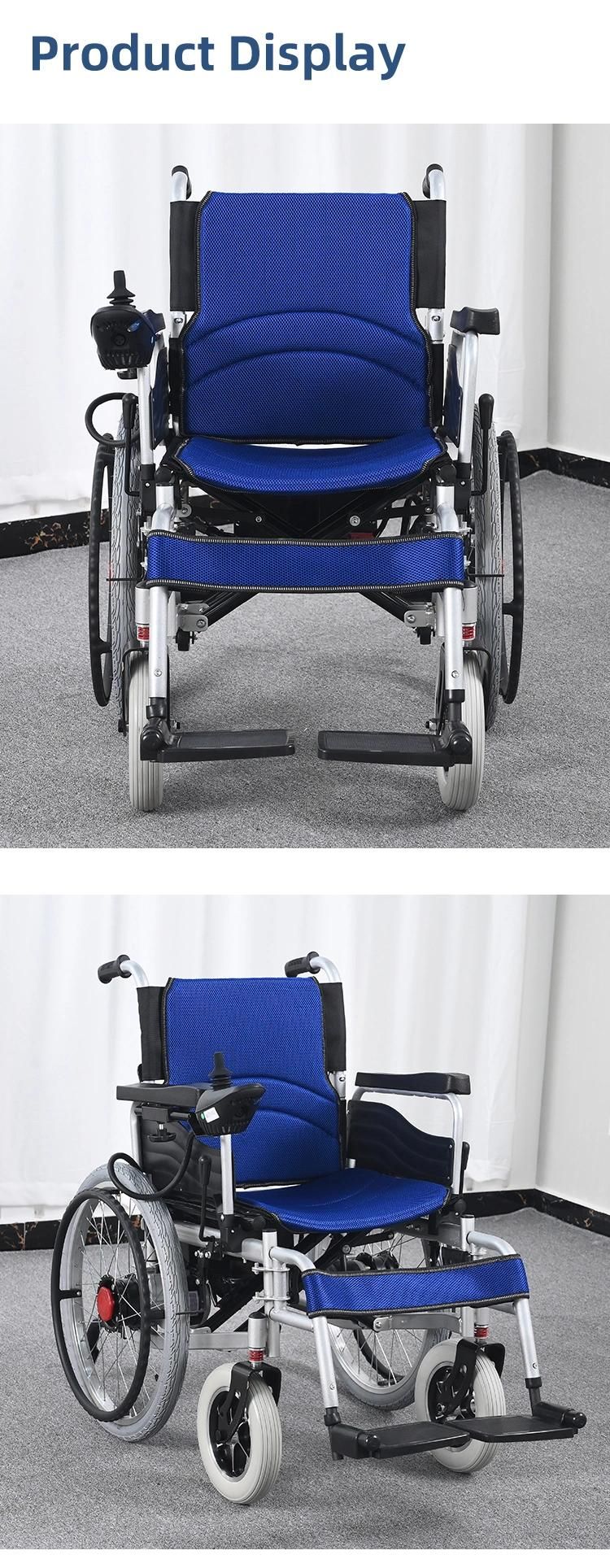 Automatic Portable Folding Handicapped Power Electric Wheelchair