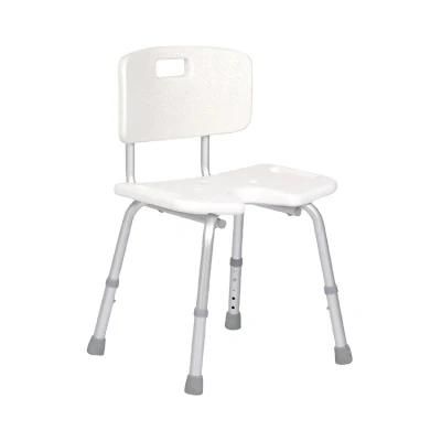 Aluminum Elderly Commode Medical Shower Chair Toilet