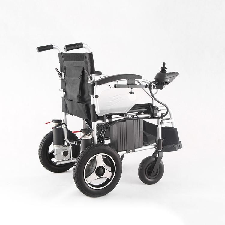 2020 Topmedi Lightweight Folding Electric Wheelchair for Elderly Disabled