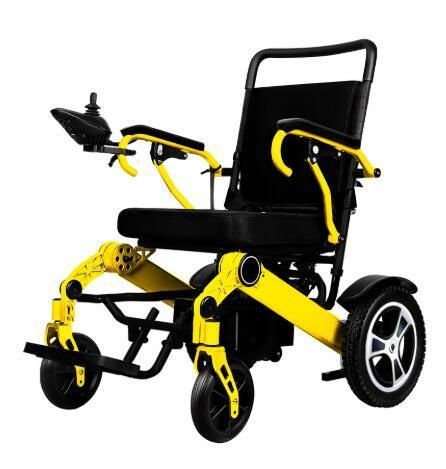 Wheelchair for The Disabled Folding Electroplating Portable Wheelchair