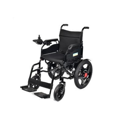 Newest Outdoor Use Big Size Foldable Economy Folding Power Electric Wheelchair