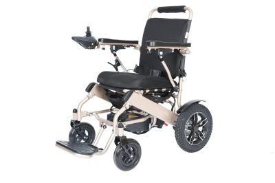 Easy Foliding Aluminum Electric Wheelchair