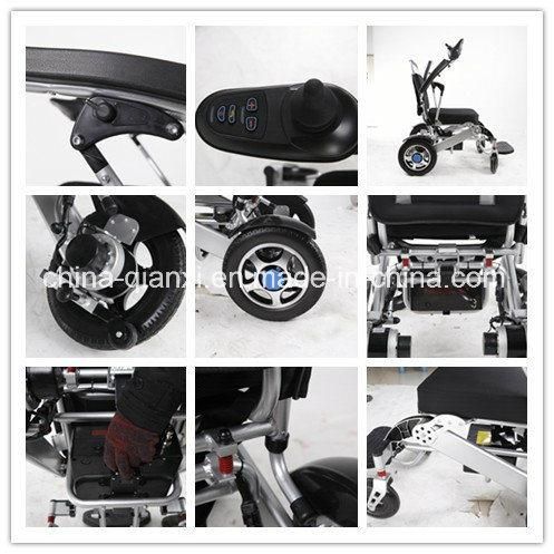 Power Folding Electric Wheelchair for The Disabled