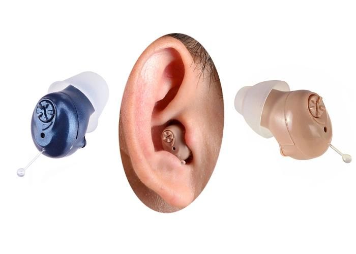 Earsmate Cic Hearing Aids with Volume Adjust and in Ear Canal for Hearing Loss
