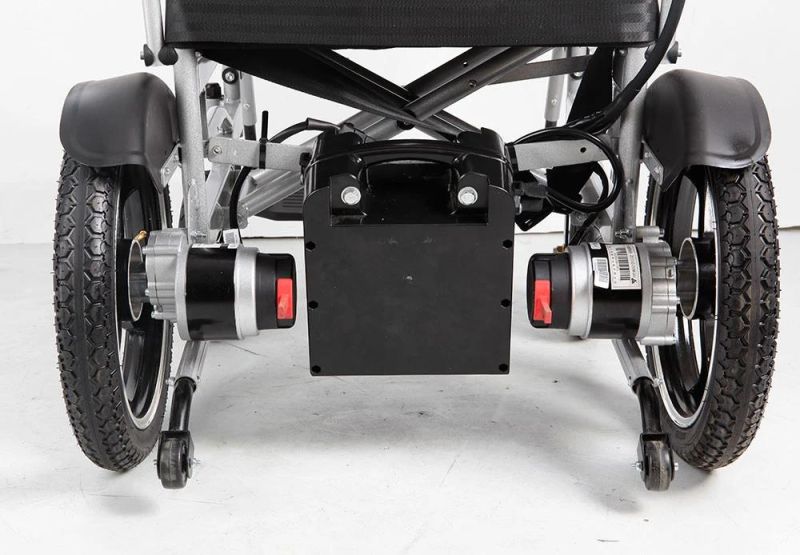 Cheapest Handicapped Folding Motorized Automatic Power Electric Wheelchair for Disabled