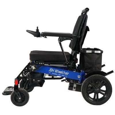 Automatic Folding Electric Wheelchair with Release Basket