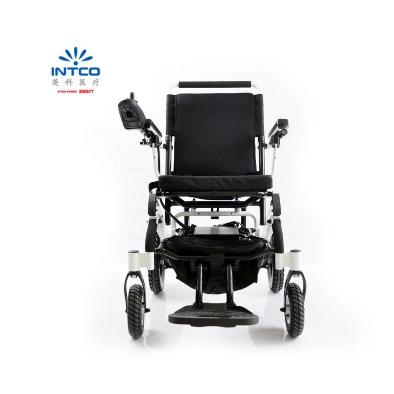 Lightweight Motrized Easy Folding Power Electric Wheelchair