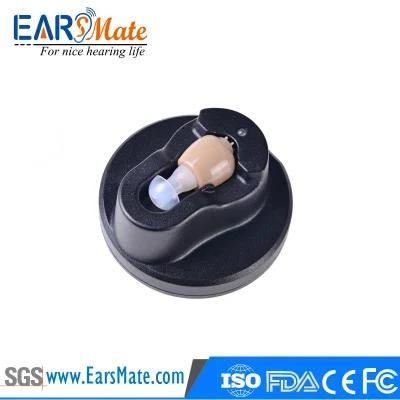 Rechargeable Battery in Ear Hearing Aid Amplifier for Mild to Severe Hearing Loss