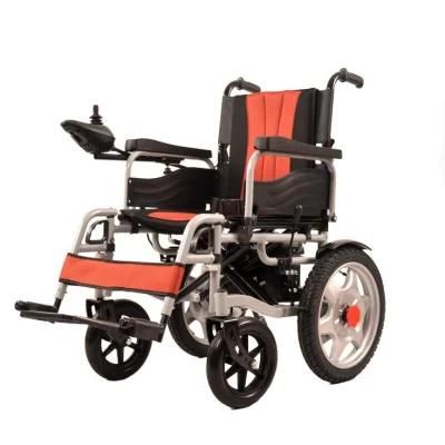 High Quality Portable Lightweight Power Remote Foldable Electric Wheelchair