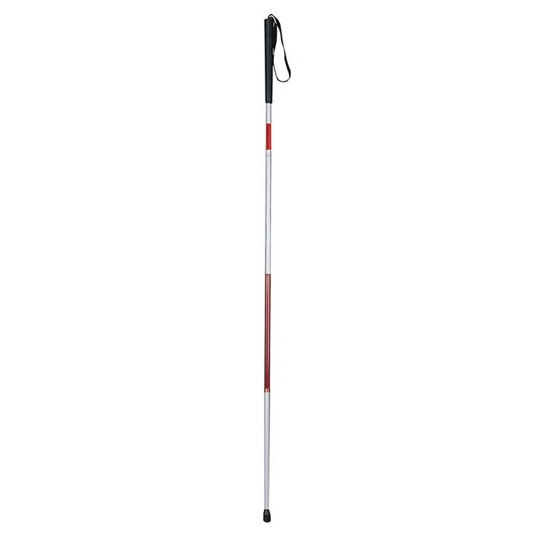 Folding Medical Walking Stick White Blind Cane for Disabled