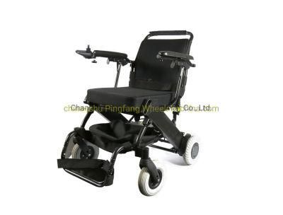 aluminum Alloy Folding Battery Powered Portable Wheelchair with Ce, ISO13485