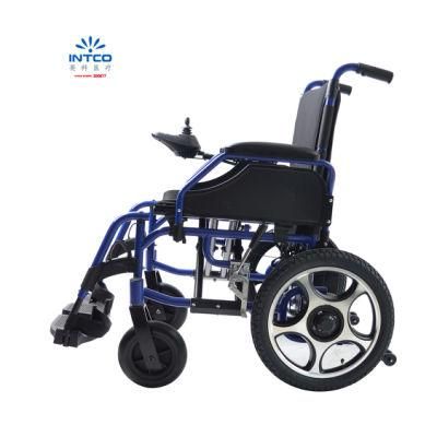 Aids Mobility Economic Mobility Folding Steel Electric Power Wheelchair