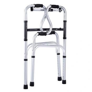 Commode Chair Aluminum Folding Walker/Multi-Function Folding Walker with Wheels