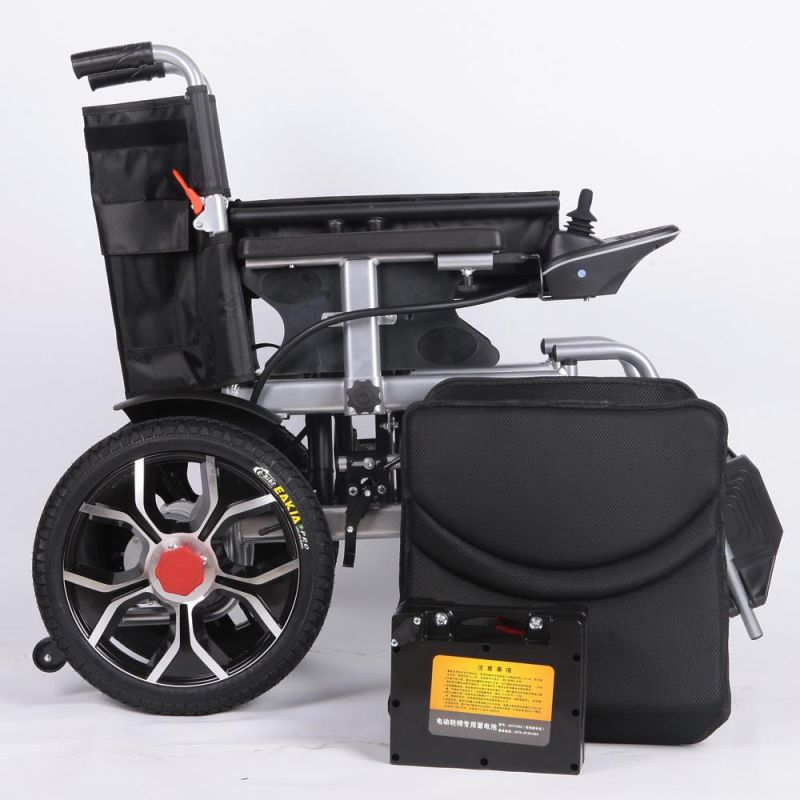 New Folding Electric Wheelchair for The Disabled