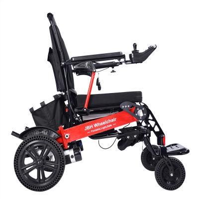 Strong Power Brush Motor Power Wheelchair Auto Folding Electric Wheelchair