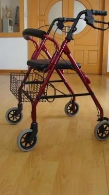 4 Wheel with Seat Elderly Standard Packing Tonia Motorized Rollator