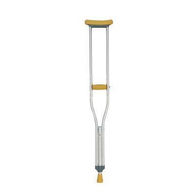 Aluminium Underarm Axillary Crutch Disabled Walking Stick Height Adjustable