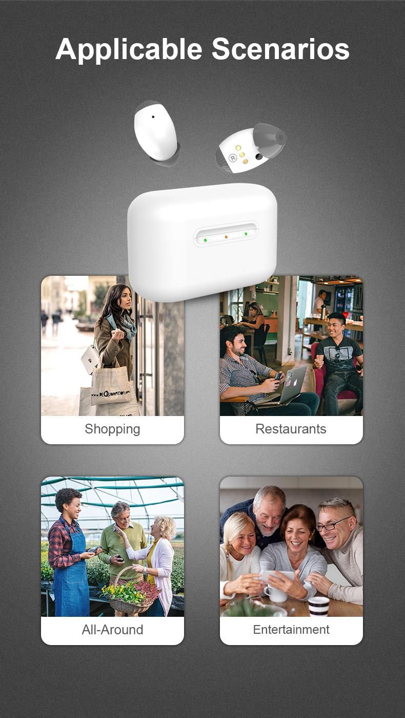 Rechargeable Hearing Aid Home Health Care
