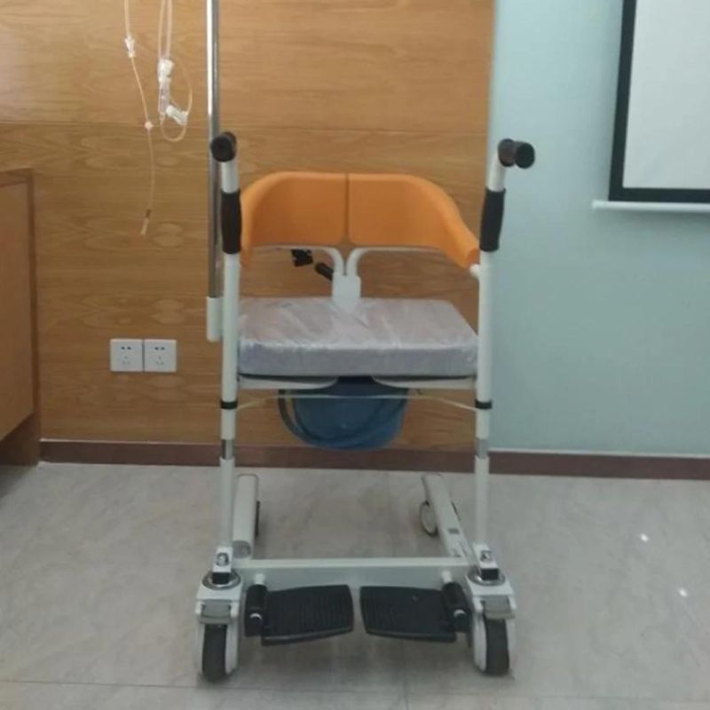 Manual Transfer Commode Wheelchair