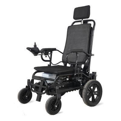 Factory Supply Light Weight Portable Folding Electric Wheelchair for Disabled