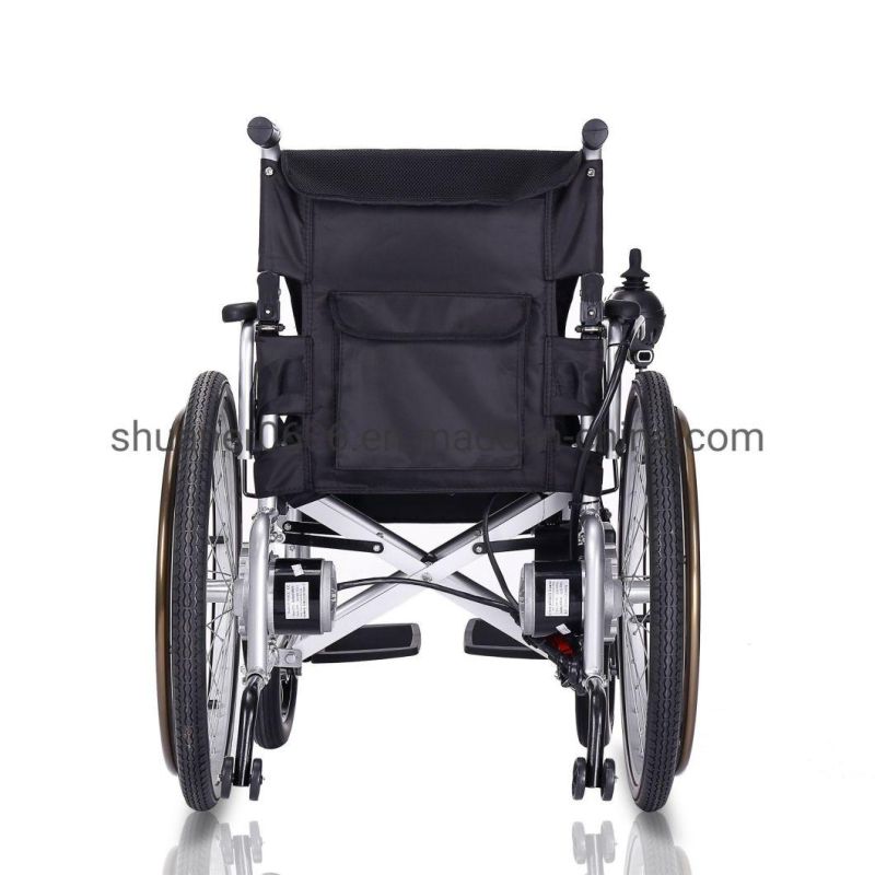 Foldable Electric Wheelchair High Grade Bathroom Electric Wheelchair Power Wheelchair