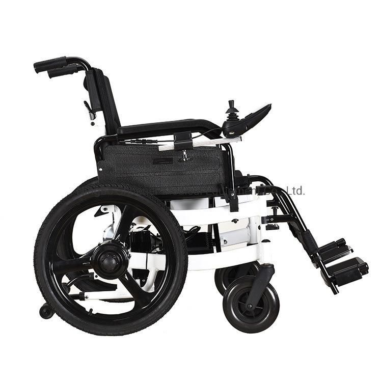 Cheap Light Weight Portable Electric Wheelchair Power Wheelchair for Disabled Patient