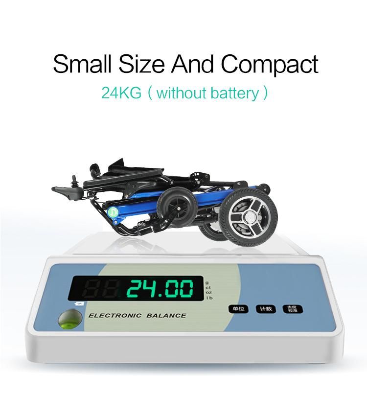 Adjustable Folding Electric Wheelchair with Factory Price