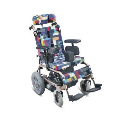 Height Adjustable Seat Folding Cerebral Palsy Children Kids Wheelchair