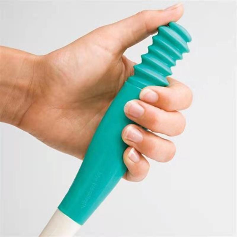 Custom Logo Long Handle Dressing Stick Reach Comfort Bottom Wiper Self Wipe Assist Holder Toilet Paper Tissue Grip Self Wipe Aid Motion for Old Men and Disabled