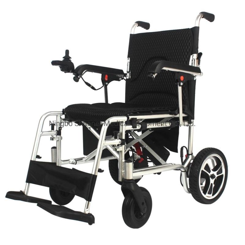 Cheapest Handicapped Folding Motorized Automatic Power Electric Wheelchair for Disabled