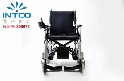 Mobility Aids Economic Steel Foldable Standard Electric/Power Wheelchair