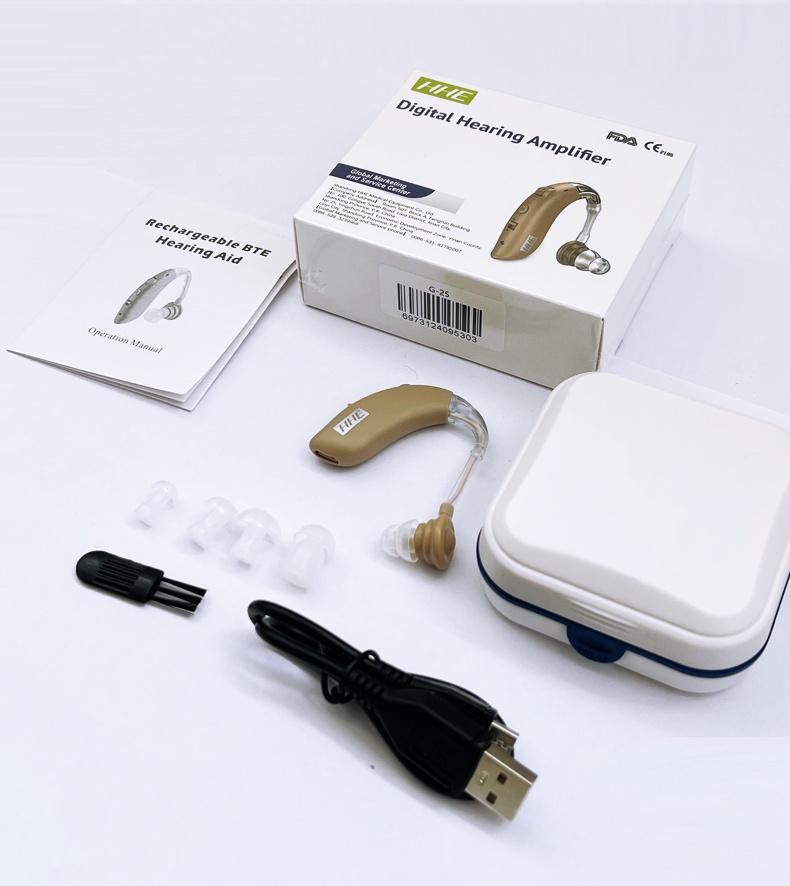 High Quality Rechargeable Hearing Aids Elder Care Product Amplifier Hearing Aids