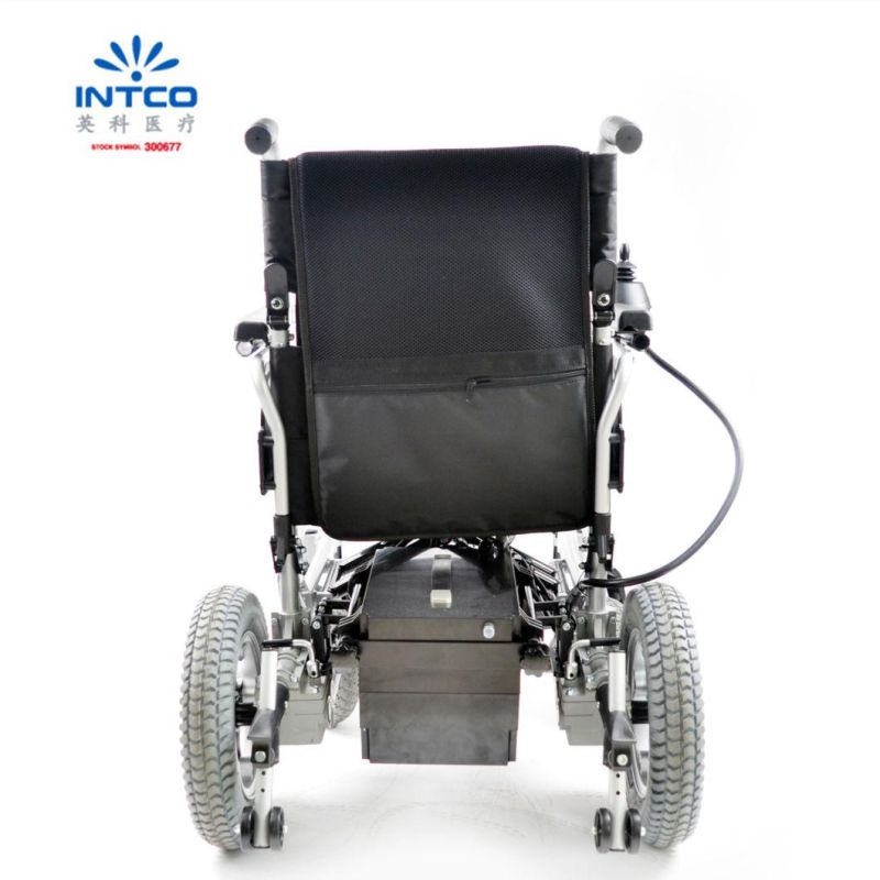 Medical Equipment Folding Electric Wheelchair Adapted to Various Roads
