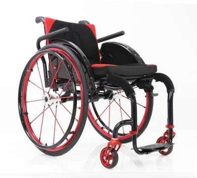 Economical Manual Lightweight Folding Wheelchair Aluminum Wheelchair