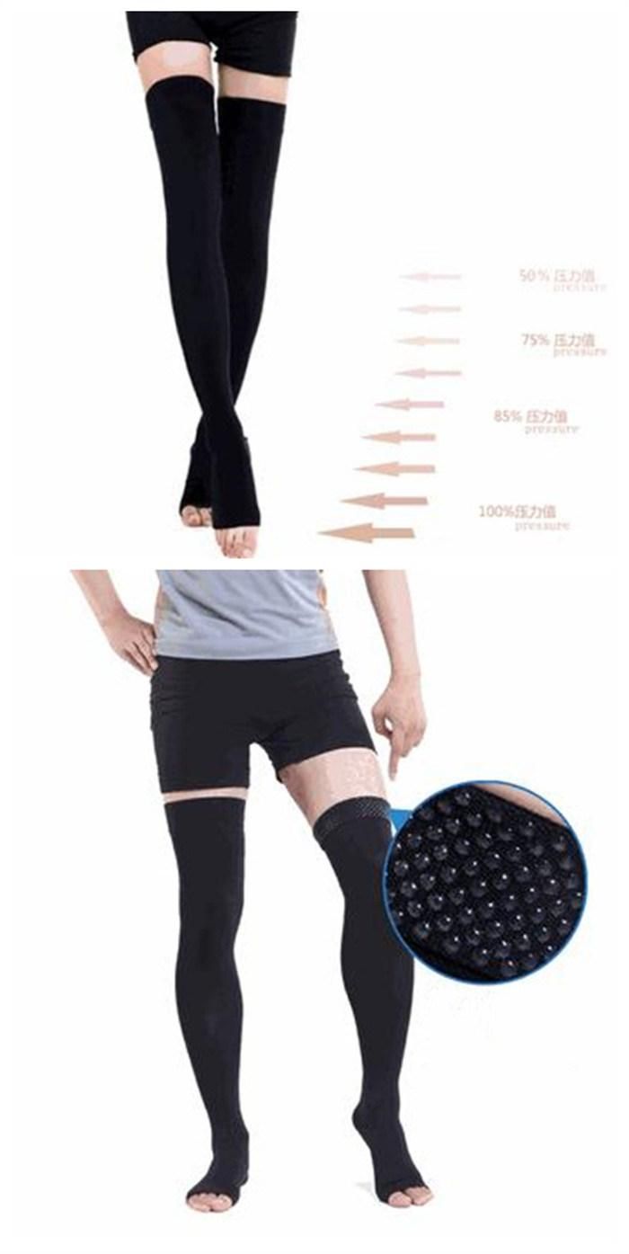 Wholesale 23-32mmhg Thigh High Compression Medical Stockings