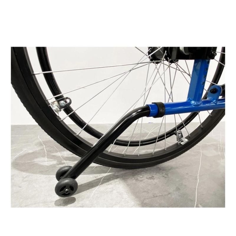 Good Price New Lightweight Outdoor Aluminum Handicapped Foldable Disabled Scooter Wheelchair with ISO