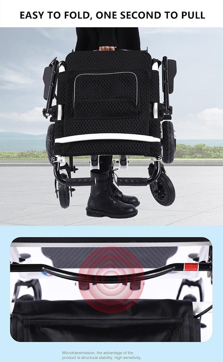 Travelling Disabled Light Foldable Electric Wheelchair