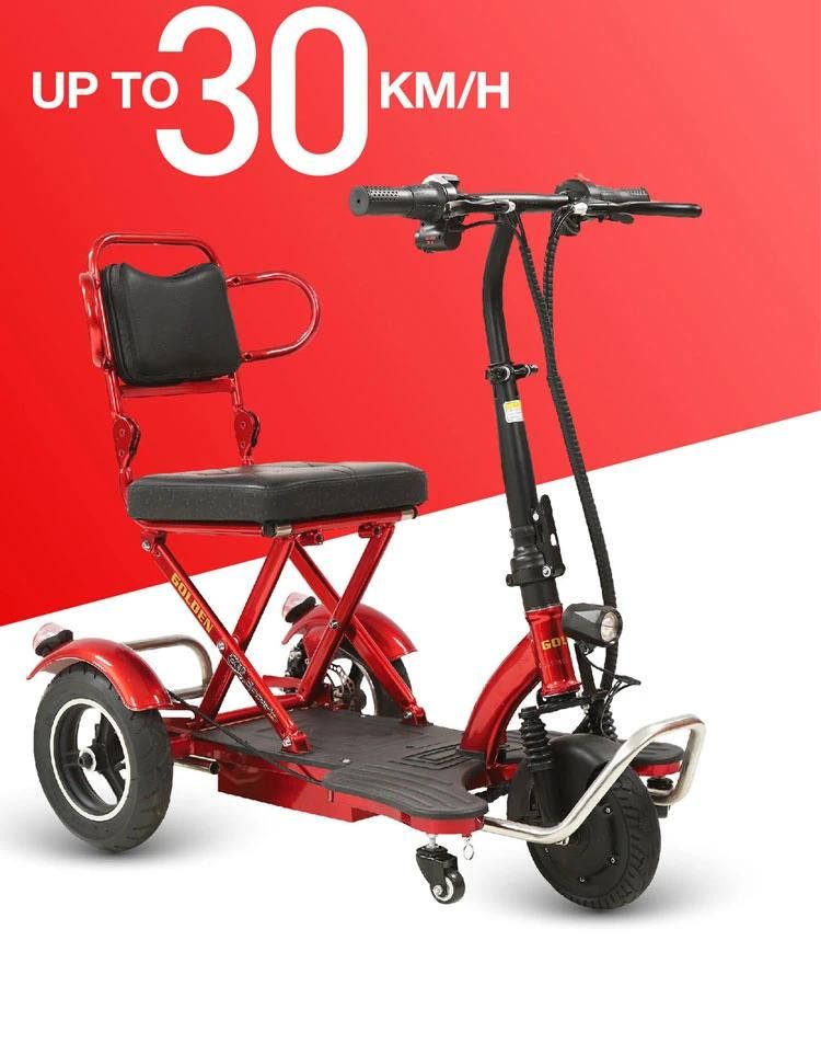 Cheap Disabled Scooter Motorcycle Electric Mobility Scooter for Disable with Three Wheel