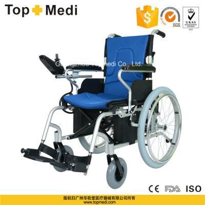 Topmedi Aluminum Foldable Electric Power Wheelchair